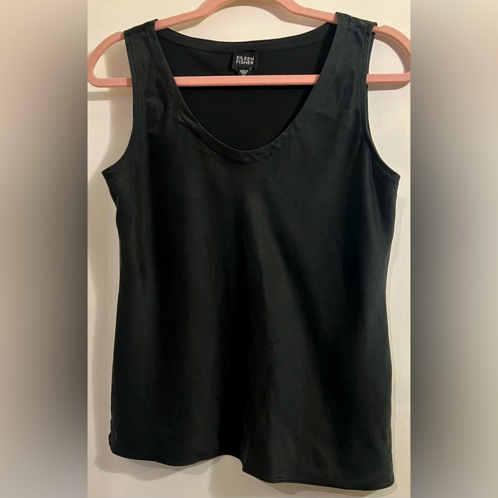 Eileen Fisher 100% silk top